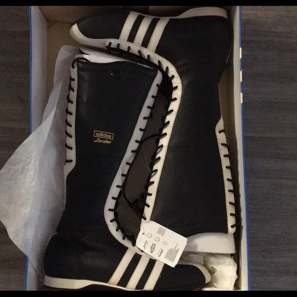 adidas Shoes - Adidas rare vintage santos hi leather boots adidas Shoes - Adidas rare vintage santos hi leather boots